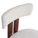 preview thumbnail 23 of 23, Christopher Knight Home - Ava Stylish Upholstered Round Counter stool with Low Back (Set of 2) - 21''L x 20''W x 38''H