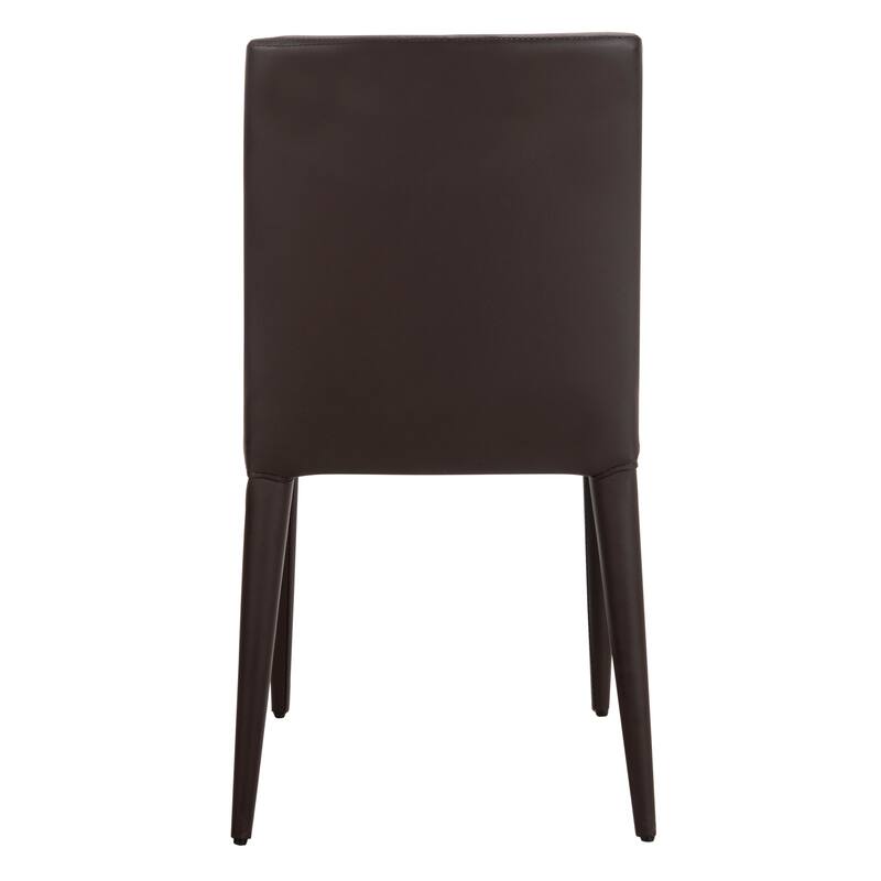 SAFAVIEH Shirlee Mid-Century Dining White Dining Chair (Set of 2) - 22.5" x 17.4" x 33.5" - 23Wx17Dx34H