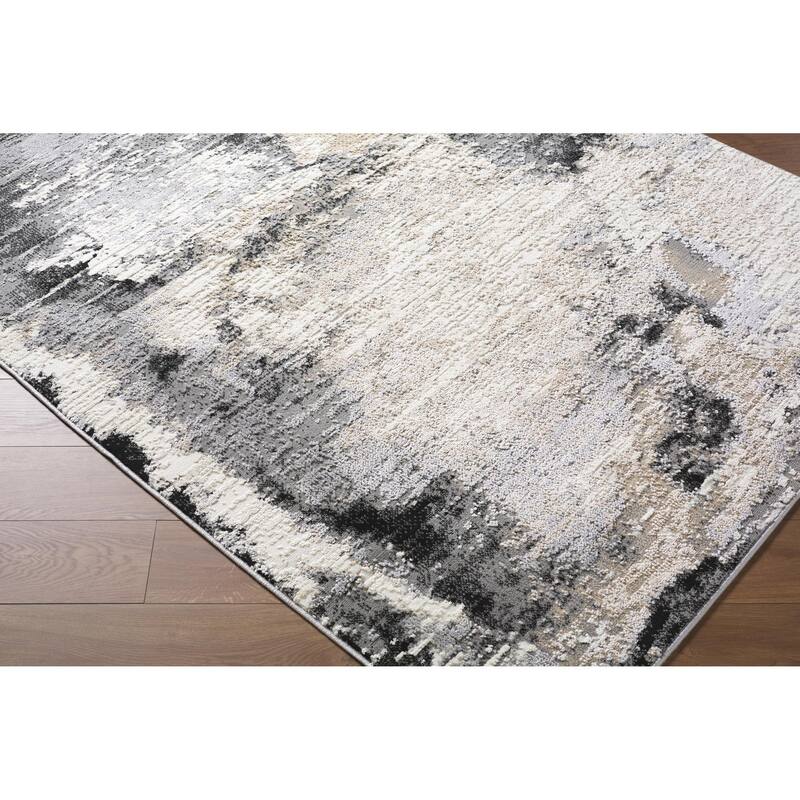 Livabliss Siyah Modern & Contemporary Area Rug