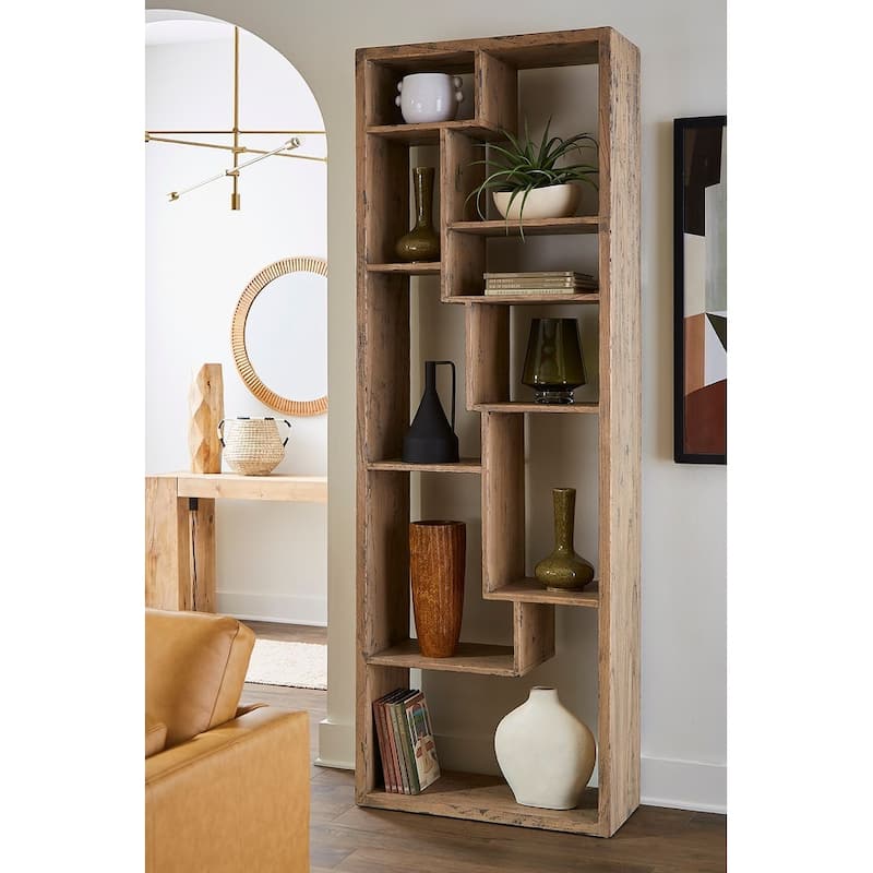 Elkin 31.25" Bookshelf, Oak