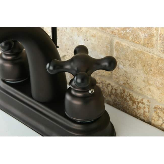 Kingston Brass Wyndham Kitchen Faucet with Deck Plate and Metal Lever