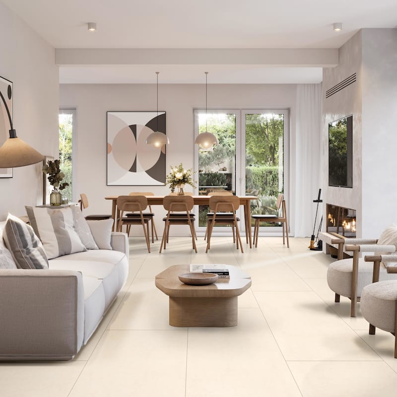 Ackland AKNPTBET24X48M-PL Betonica - 24" x 48" Porcelain Solid Floor