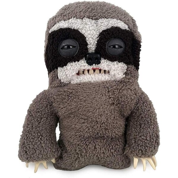monster stuffed animal with teeth
