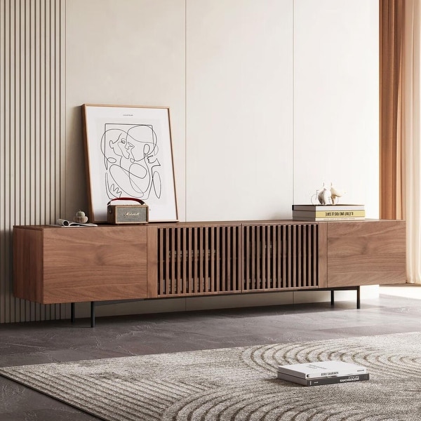 Living Skog Kelly TV Stand Console Fits TV's up to 65 in. with Wood