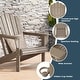preview thumbnail 21 of 156, Aderson Outdoor Poly Adirondack Chair With Ottoman And Side Table 12-Piece Set