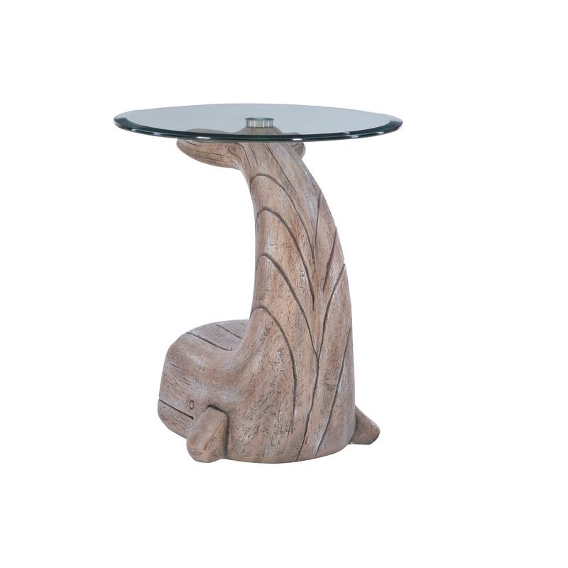 Linon Winifred Whale Side Table