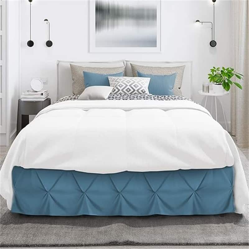 Pinch Pleat Bed Skirt