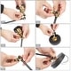 preview thumbnail 2 of 26, LALUZ Modern Black Gold Swing Arm Lights Wall Sconces for Bedroom