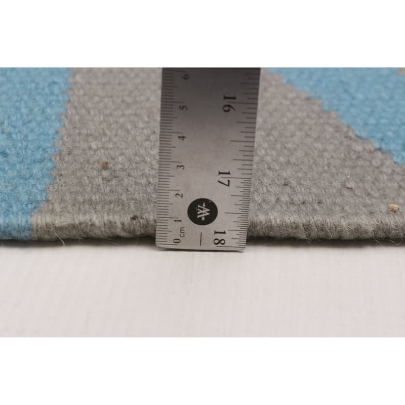 Ankara Blue Kilim 5'1" x 7'11" - 5'1 x 7'11