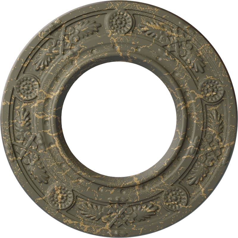 8"OD x 3 7/8"ID x 1/2"P Daniela Ceiling Medallion