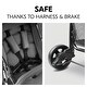 preview thumbnail 5 of 5, hauck Sport T13 Lightweight Compact and Foldable Stroller, Push Chair, Grey - 13.2