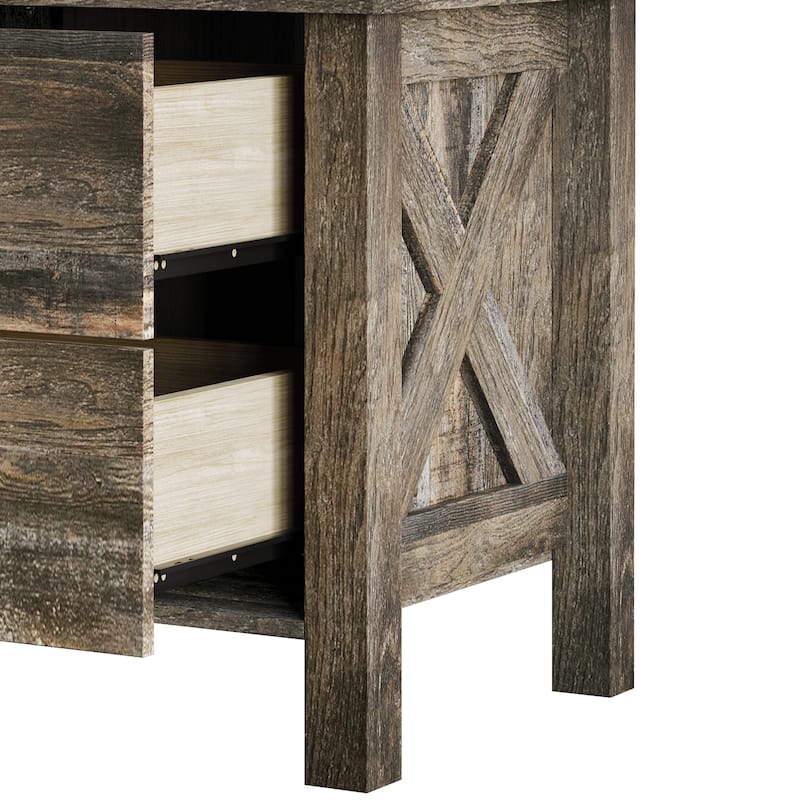 Mader 2 Drawer Nightstand