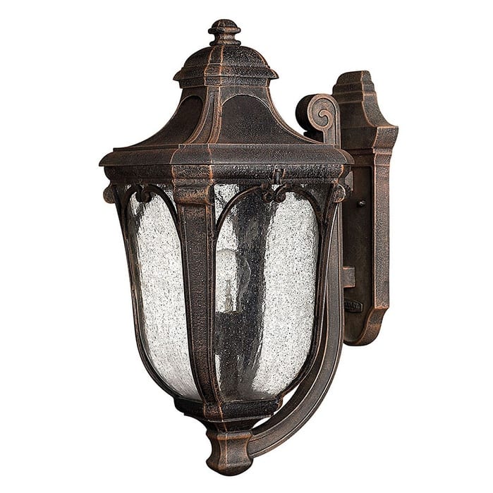 Hinkley Lighting 17.5" Height 1 Light Lantern Outdoor Wall Sconce from