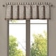 preview thumbnail 2 of 1, J. Queen New York Cracked Window Straight Valance