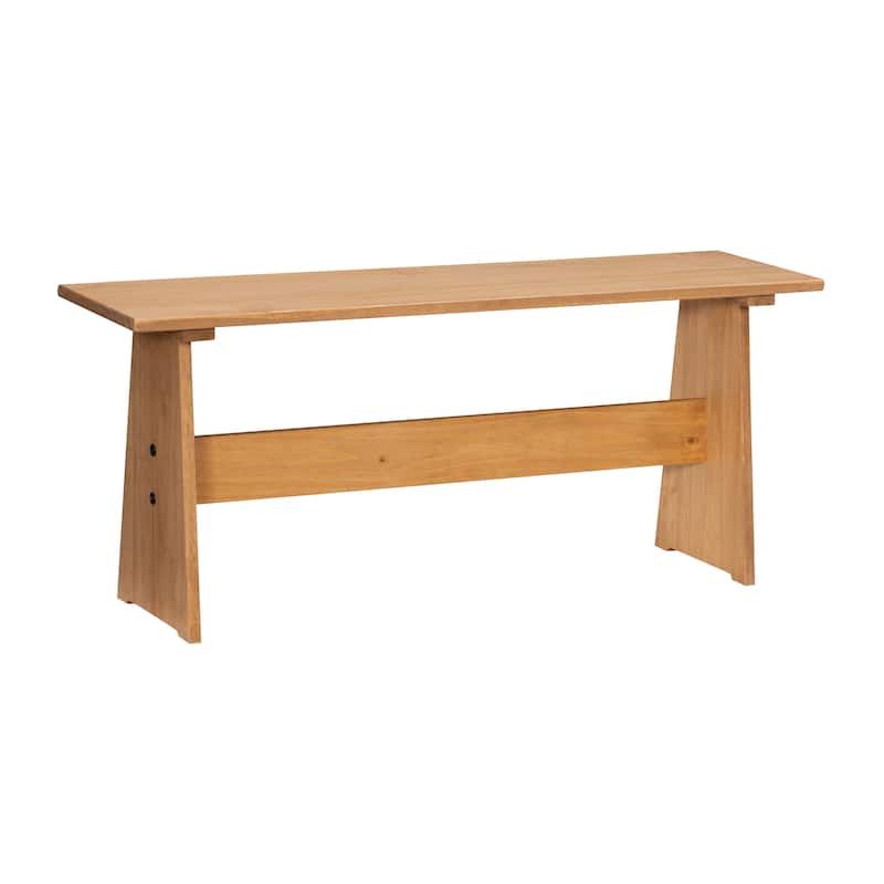 Wendell Solid Wood Corner Breakfast Nook Dining Set