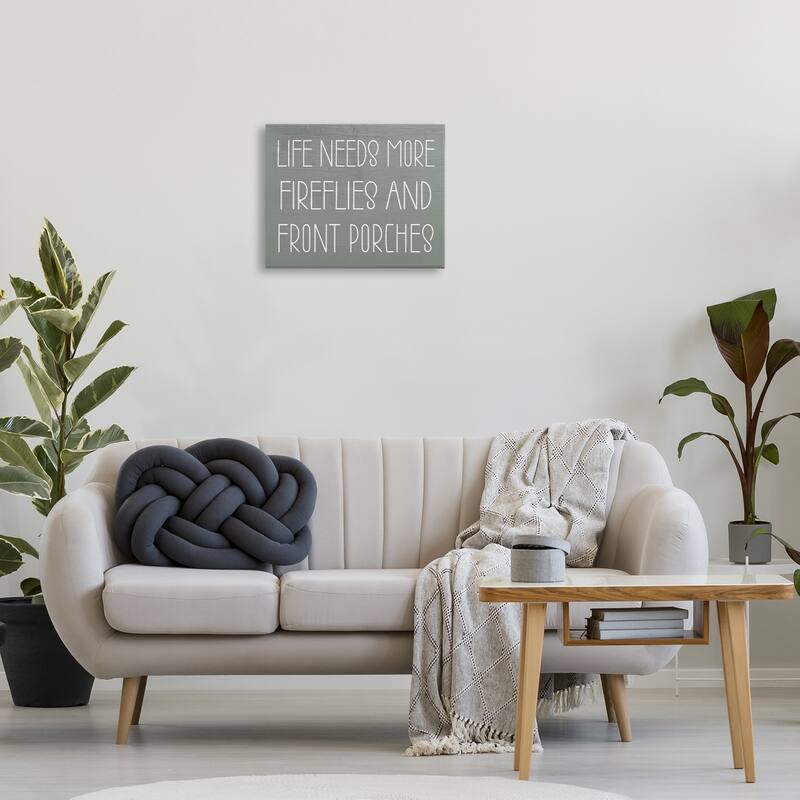 Stupell Fireflies & Front Porches Canvas Wall Art Design By Lil' Rue