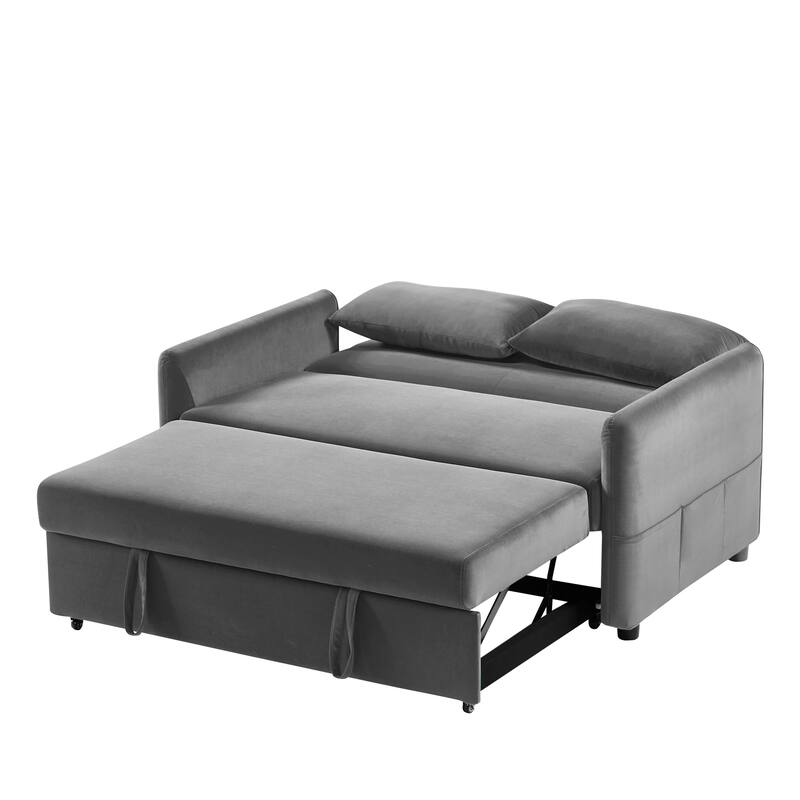 Leisure Love Sofa Adjustable Convertible Twin Sleeper Size Bedroom