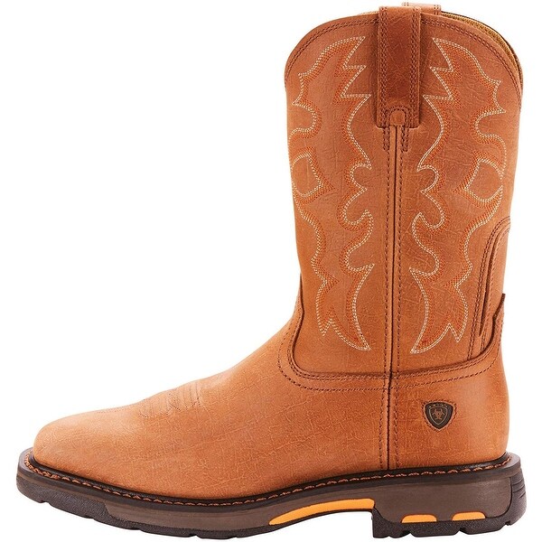 ariat men's workhog wide square toe work boot
