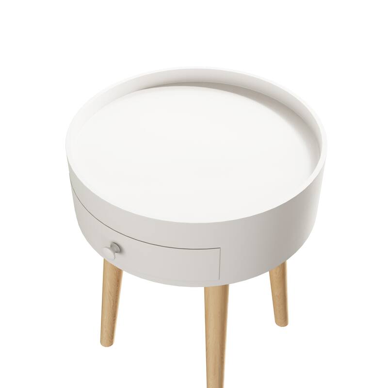 Modern Coffee Table Bedside Table, Sofa Side Table with Drawer
