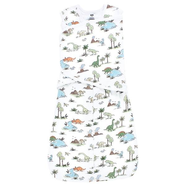slide 1 of 1, Hudson Baby Convertible Swaddle Sleep Sack, Dinosaur Adventures