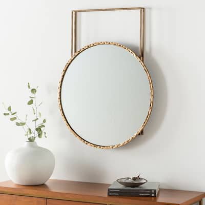 Ady Modern Gold Mirror - 33"H x 25"W x 1.8"D