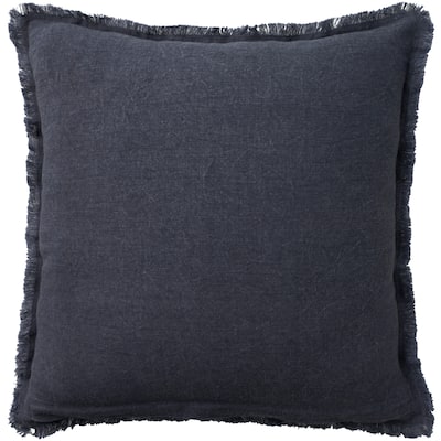 Mina Victory Cover Solid Throw Pillow