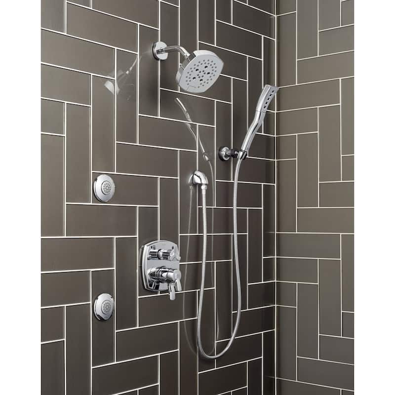 Delta Stryke Integrated Diverter Trim Cross Handle