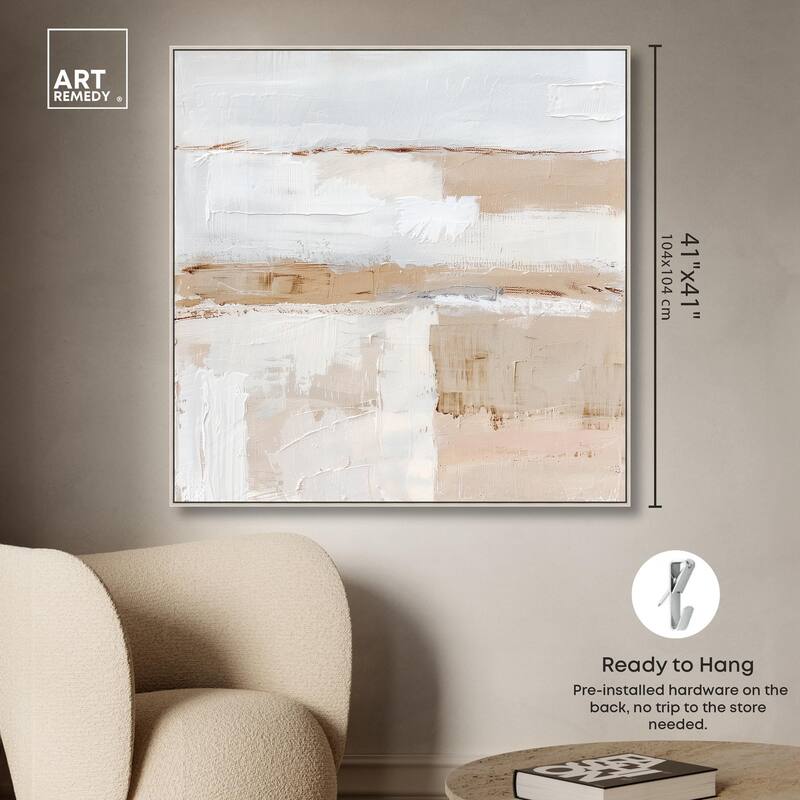 Sediment Planes I Canvas by Art Remedy