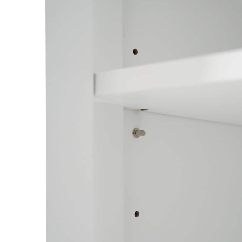 70.1" Modern High Freestanding Tall Bathroom Cabinet