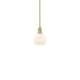 Option Brushed Brass / Matte White