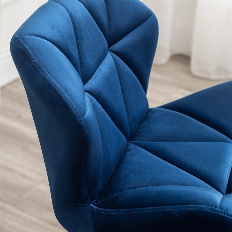 Diamond Tufted Adjustable Swivel Office Chair