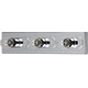 preview thumbnail 2 of 1, Essentials 3-Light Bath Vanity Strip Light Polished chrome - Steel