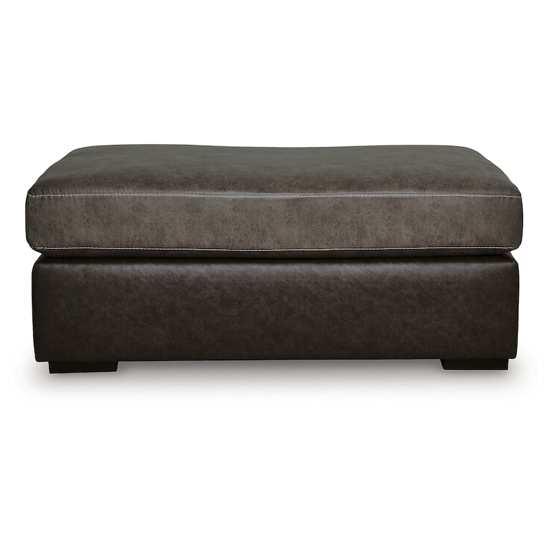Signature Design by Ashley Helson Brown/Gray Oversized Accent Ottoman