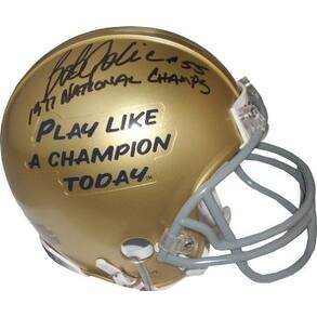 Shop Bob Golic Signed Notre Dame Fighting Irish Play Like A