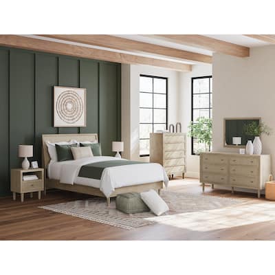 Signature Design by Ashley Cielden Beige Panel Headboard