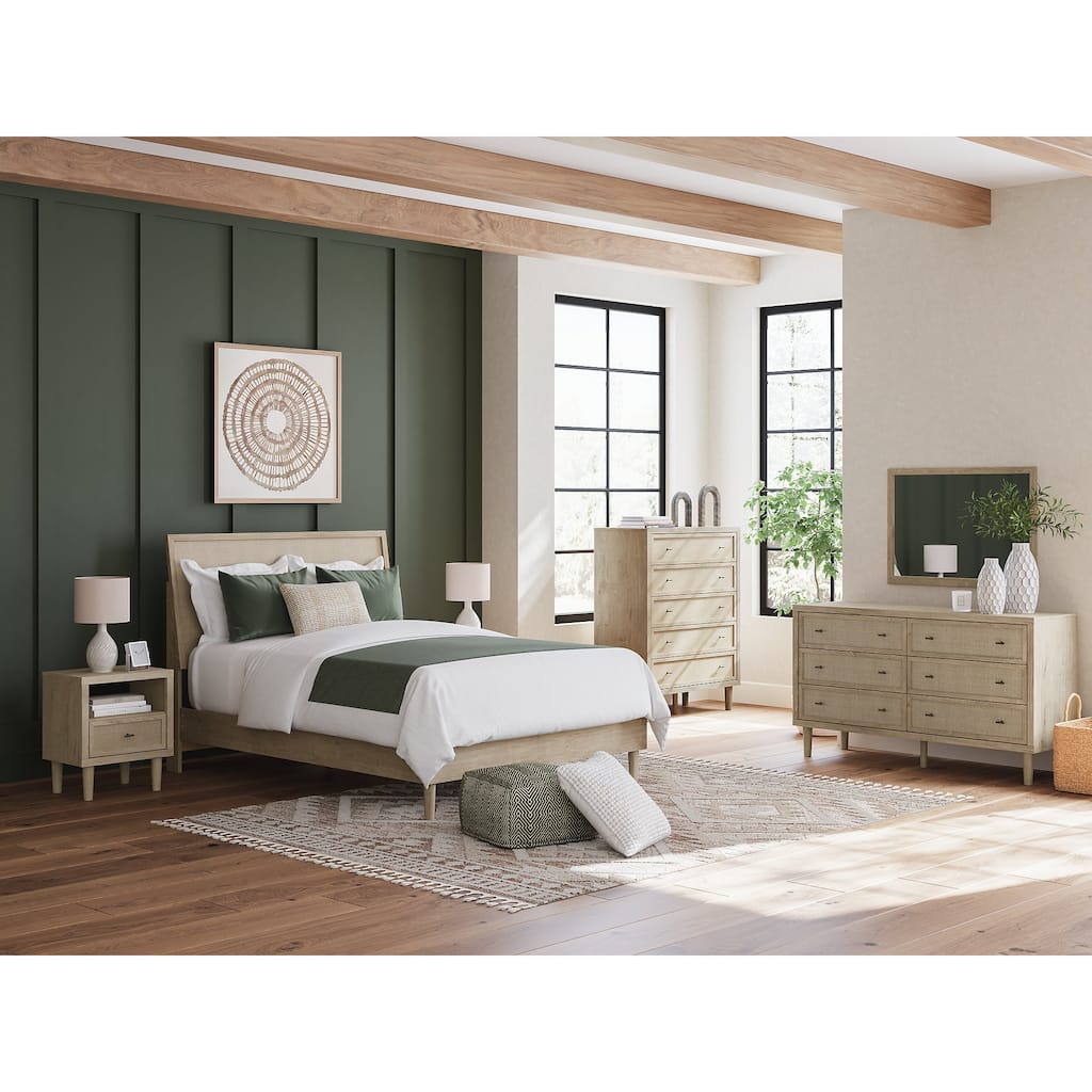 Signature Design by Ashley Cielden Beige Panel Headboard