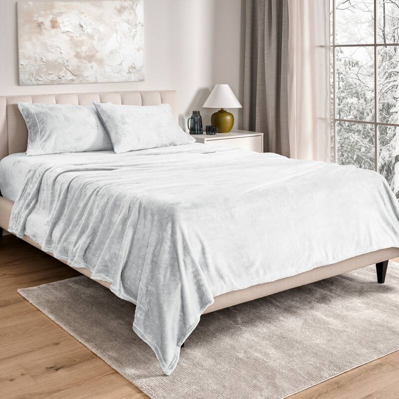 Bare Home Velvety Soft Microplush Sheet Set