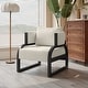 preview thumbnail 7 of 35, Corvus Danzig Teddy Fabric 1-Piece Accent Chair