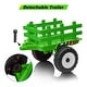 preview thumbnail 35 of 34, 12V Kids Ride on Tractor，Battery Powered Electric Tractor with Trailer