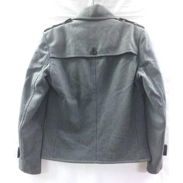 Shop Jack Jones Tok Collection Men S Cat Wool Jacket Grey