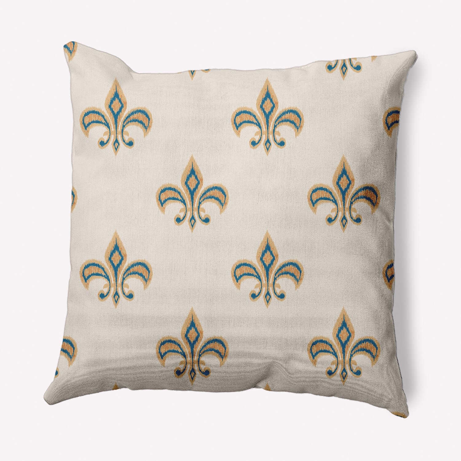 Fleur de Lis Indoor Outdoor Throw Pillow On Sale Bed Bath