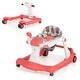 preview thumbnail 2 of 20, Costway 2-in-1 Baby Walker Foldable Activity Push Walker with - See Details Pink