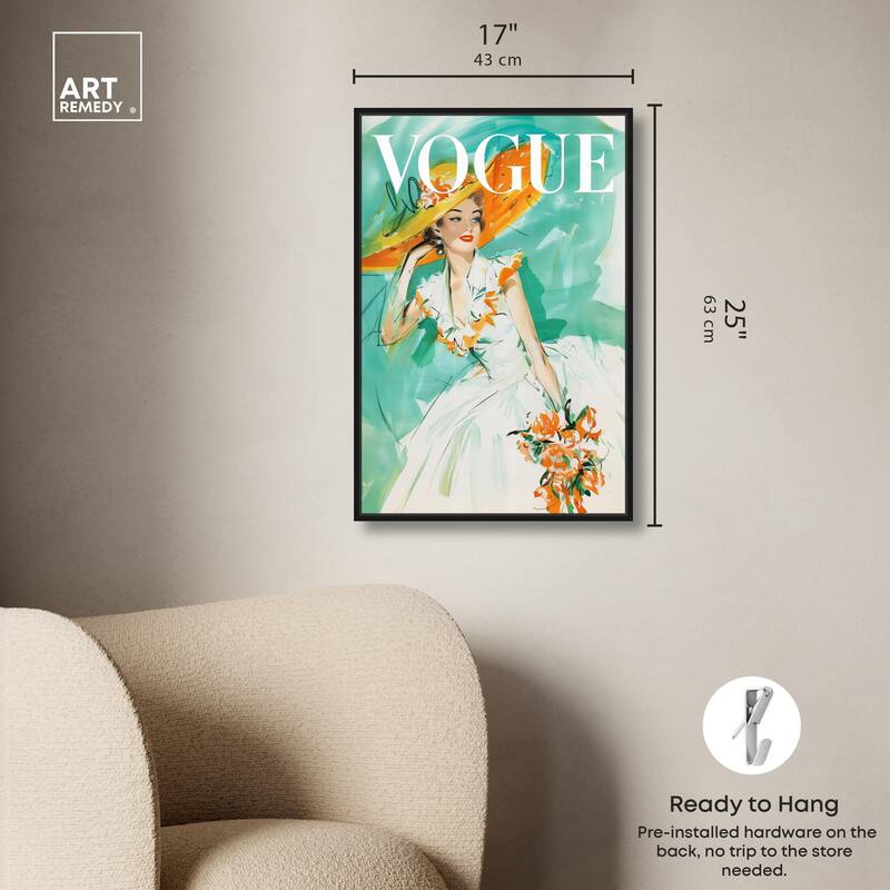In the Summer Breeze Cover Canvas by Art Remedy