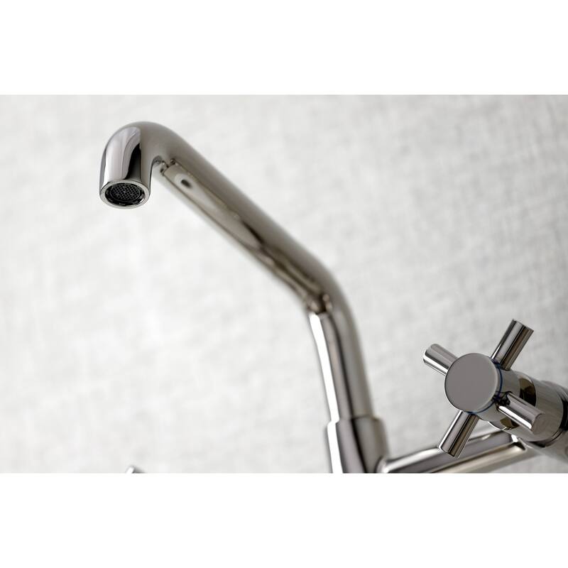 Kingston Brass Concord Two-Handle Wall Mount Kitchen Faucet