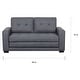 preview thumbnail 3 of 11, Daisy Modern Fabric Loveseat and Sofa Bed