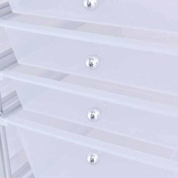 Shop Costway 12 Drawer Rolling Storage Cart Scrapbook Paper Office