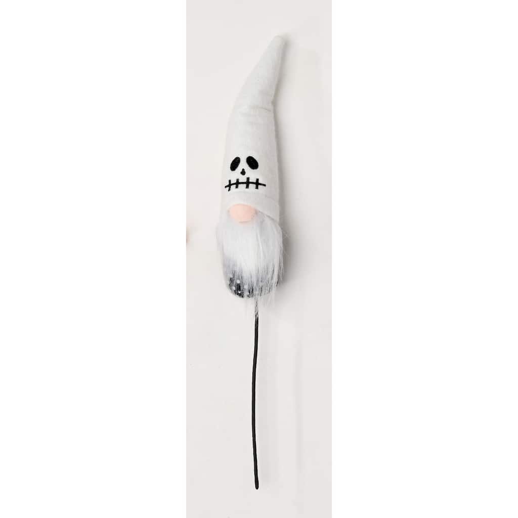8" Halloween Gnome on 6" Pick, Set of 6