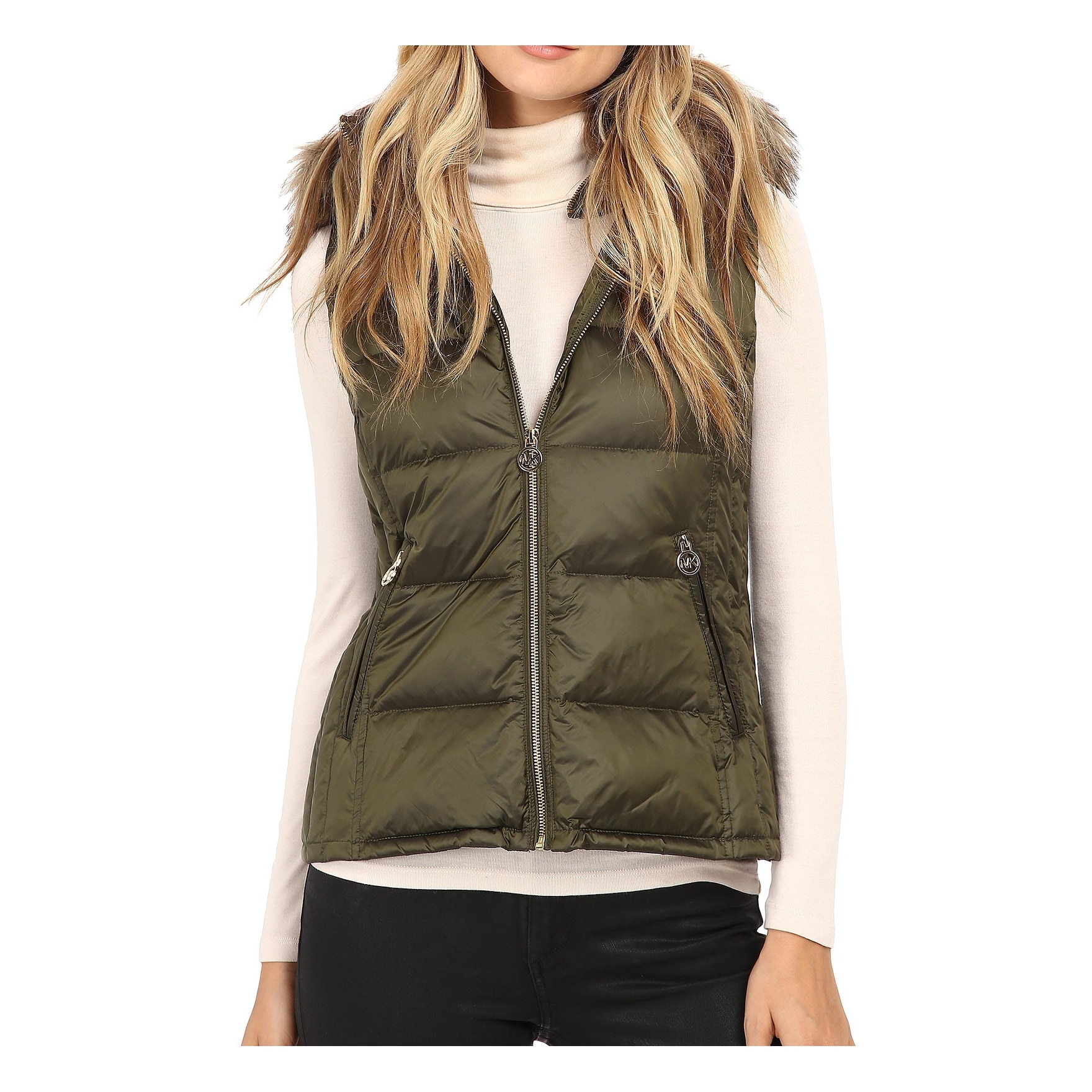 michael kors womens puffer vest