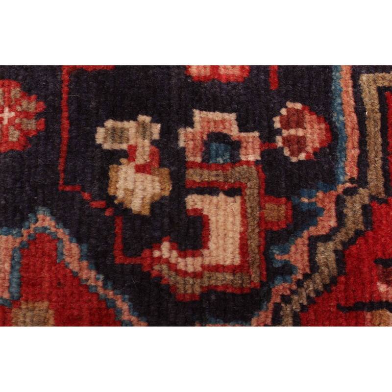 ECARPETGALLERY Hand-knotted Andelz Dark Navy Wool Rug - 3'9 x 6'5