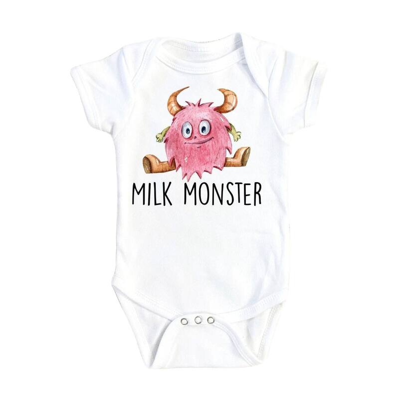 Breastfeeding Mom - Baby Boy Girl Clothes Infant Bodysuit Funny Cute Newborn - Natural - 0-3M